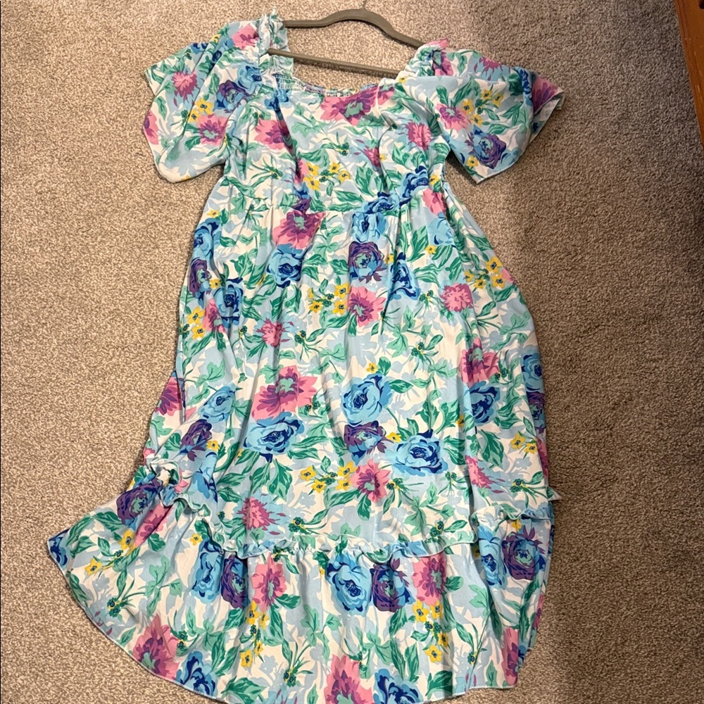 Floral  Dress - Multicolor SHEIN